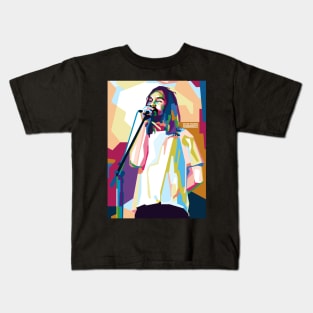 Popart kevin parker in WPAP Kids T-Shirt